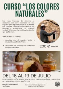 Curso "Los colores naturales"