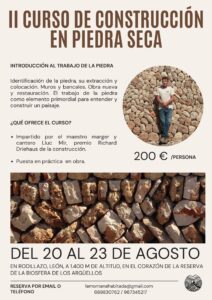 Curso de piedra seca II