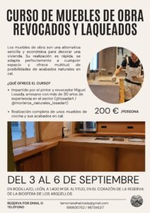 Curso de muebles de obra revocados